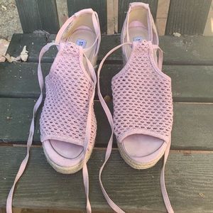 Steve Madden  wedge espadrilles size 7.5M